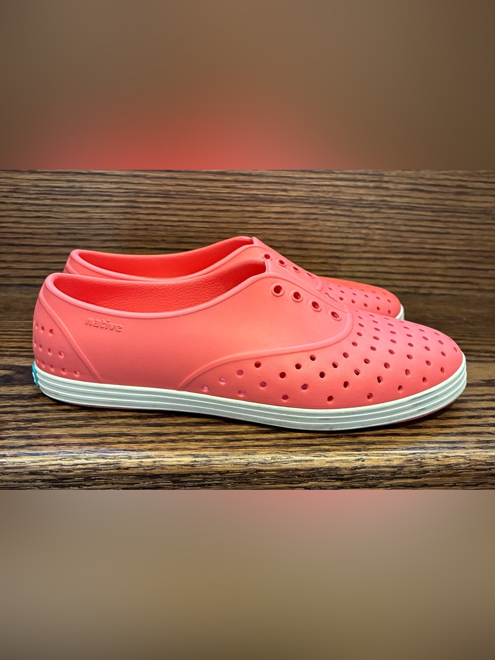 Native Jefferson Slip-On Sneakers - Coral Pink